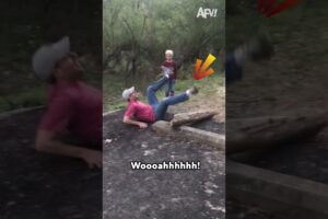 Dad Trips Over a Tree?? Send It to AFV!! 😂 😂 #afv #funny #fails