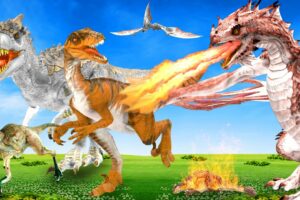 Dinosaur Fight | Jurassic World Dinosaurs Battle | Wild Animals Fights | Animal Battle Zone