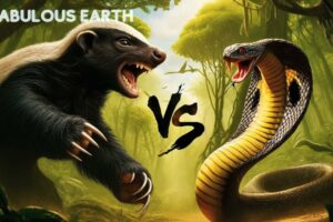 Fierce Battle: Honey Badger Vs King Cobra | Animal Fights | Fabulous Earth