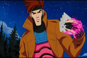 Gambit action scenes from the cartoons Compilation(1992-2024)