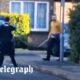Hainault station attack: Police officers attacked with sword after vehicle hits house in London
