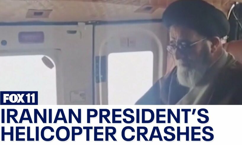 Iranian president's helicopter crashes