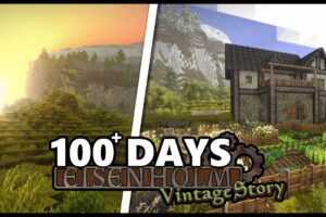 Just Over 100 Days in Vintage Story :: First Year of Eisenholm Compilation