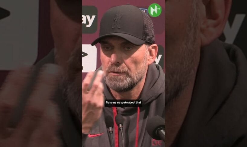 Klopp reacts to HEATED Salah row after West Ham draw 😳