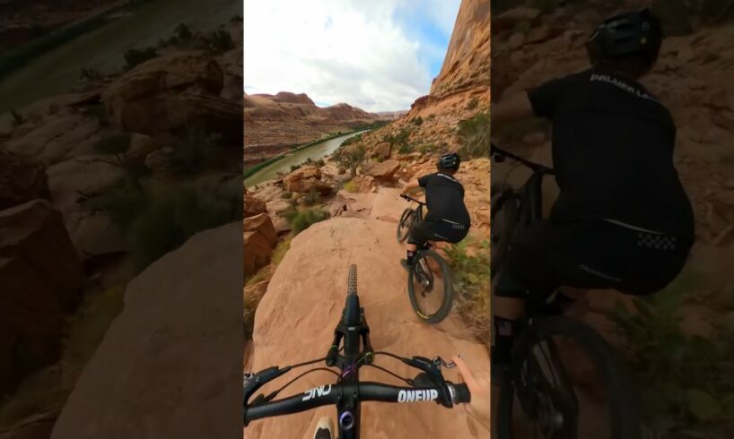 On your left! #moab #mountainbiking #remymetailler