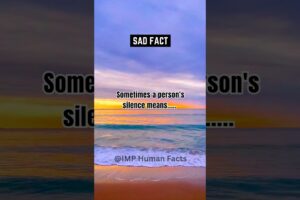 Sometimes a Person's silence means... | psychology | #shorts #viral #shortsfeed