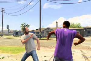 Grand Theft Auto V PS5 - Street Fights With Trevor [4K HDR 60fps]