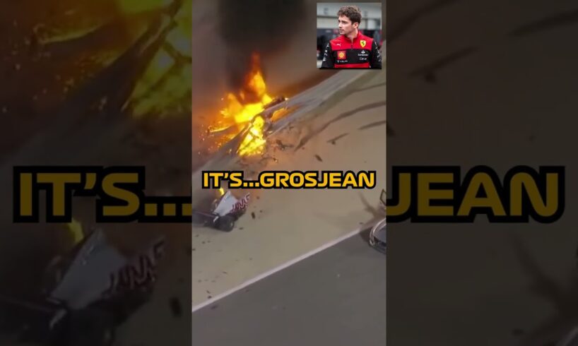 F1 Driver Reacts to Romain Grosjean's Crash *GOOSEBUMPS*