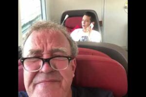 Jeremy Clarkson is on the train (Shut up! Shut up!)