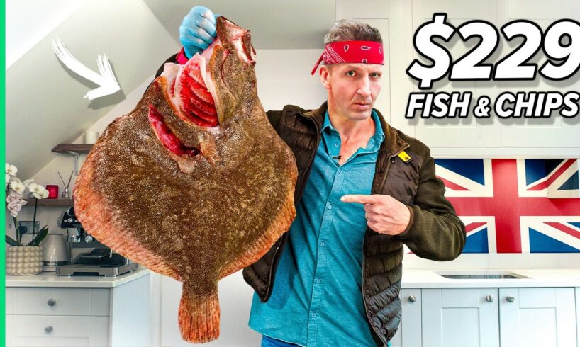 London’s Most Expensive Fish and Chips! WORLD RECORD!!