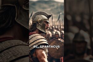 Spartacus -Gladiator who led a major slave uprising against the Roman. #foryou #shorts #viral #fyp