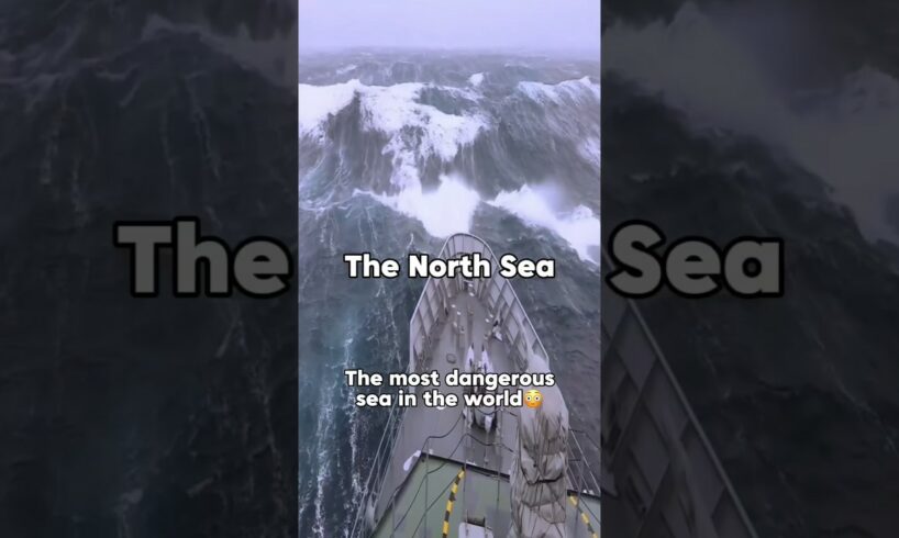 The North Sea ⛵😰 Most Dangerous Sea In The Earth 😱 #scary