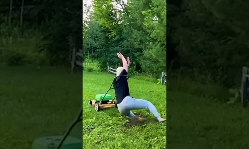 Turning yard work into a show-stopping performance!