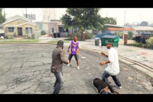 Grand Theft Auto V PS5 - Street Fights With Michael #2 [4K HDR 60fps]