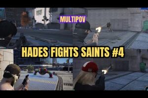 Hades Fights Saints At Alta Street 6v6… (Multipov) | Nopixel 4.0 GTA RP