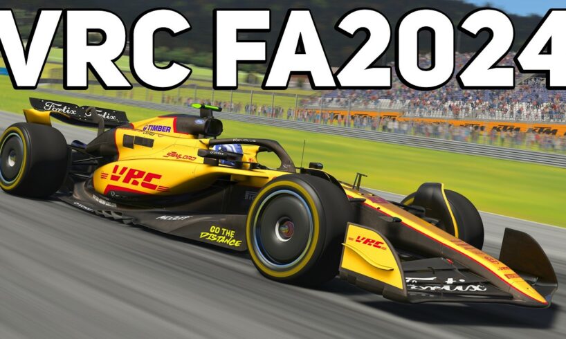 The NEW VRC Formula Alpha 2024 Is AWESOME!!