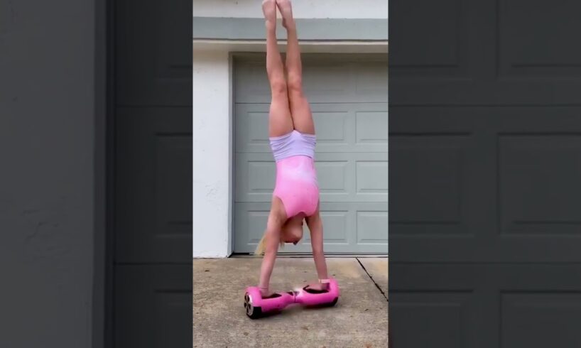 Turning, twisting, and balancing like a boss! #upsidedown