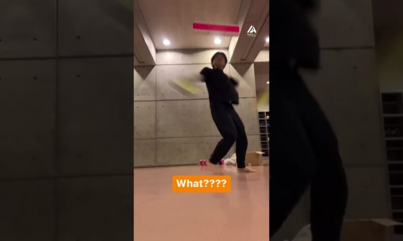 just another day in the life of a box-toss maestro! #balancingact