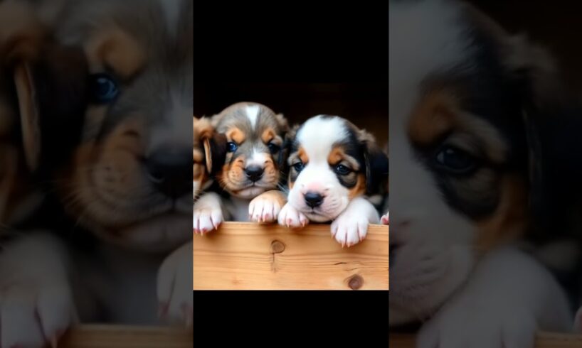 Cute puppies 😍🐕🐕 #shorts
