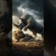 animal fights in the wild // lions, elephants, rhinos #shorts #animals #fighting