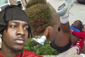 HOOD FIGHT WITH 20+ THUGS !!?! They Jumped The Police!!!!