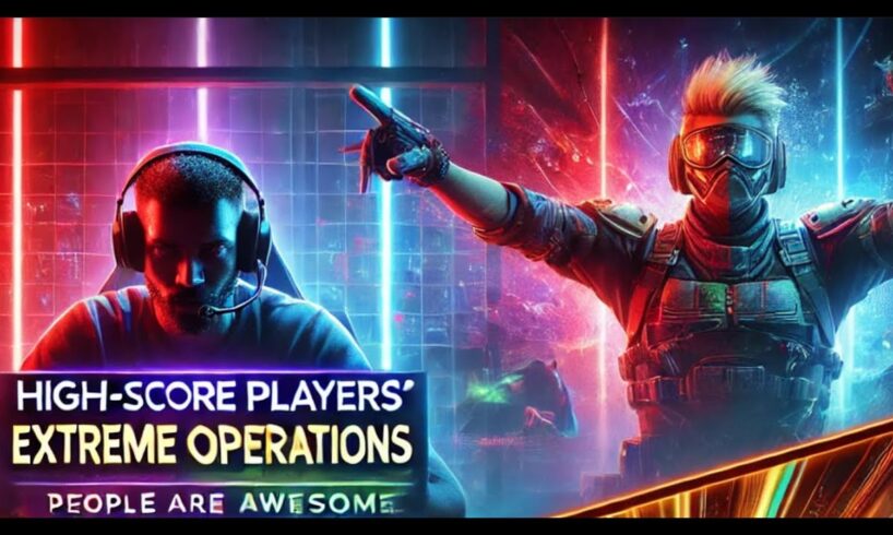 High-score players' extreme operations People Are Awesome