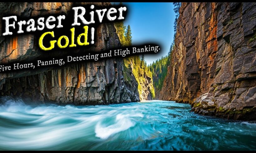 5 hours of finding gold at the Fraser River! *2024 Compilation*