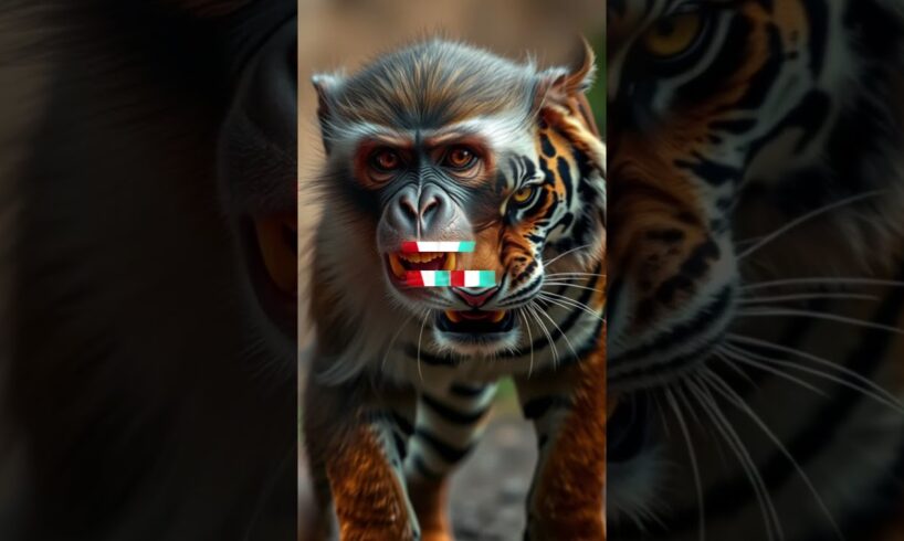 If this animal fights !! #AnimalFight • #WildlifeBattle #AnimalVsAnimal #TigerVsLeopard