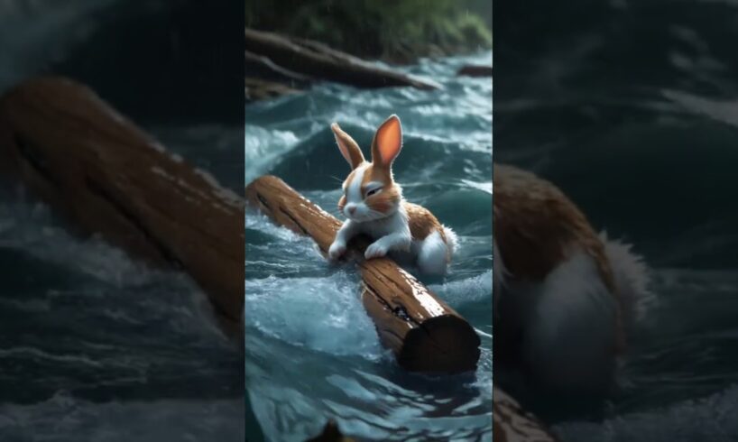 A Brave Animal Rescue Story | #rabbitrescue   #cuteanimals   #animalrescue