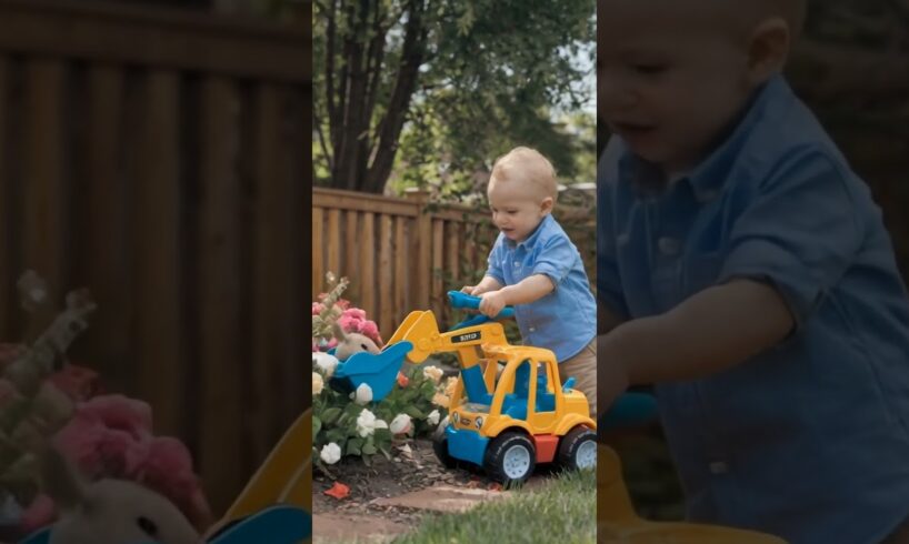 Baby playing rabbit #cute #cat #animals