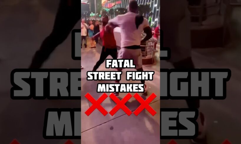 Biggest Street Fight Mistakes – Don’t Make Them. #martialarts #streetfighter #fight #fighting #fyp