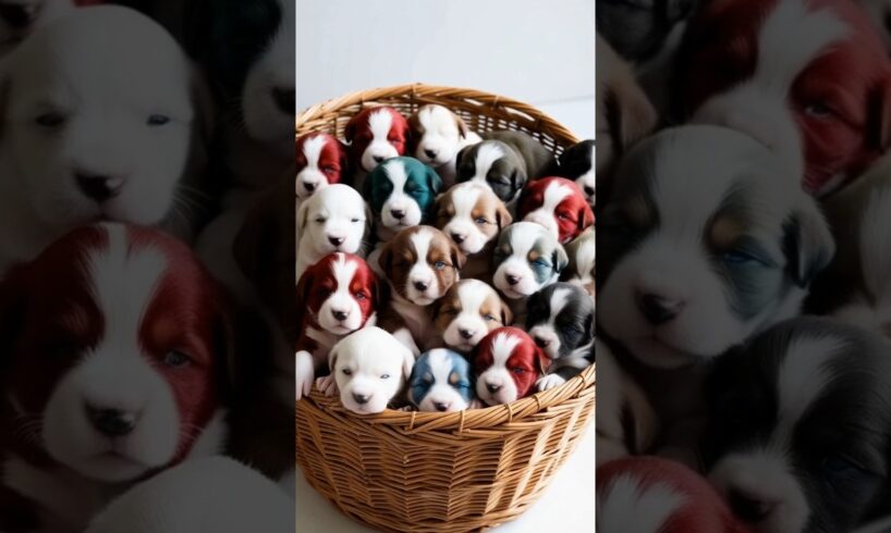 Cute puppies are barking.#cute #puppy #dogs #puppies #pets #funny #kukur #animal #cuteanimal