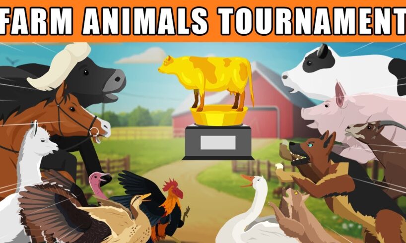 Farm Animals Tournament [S1] | Animal Animation