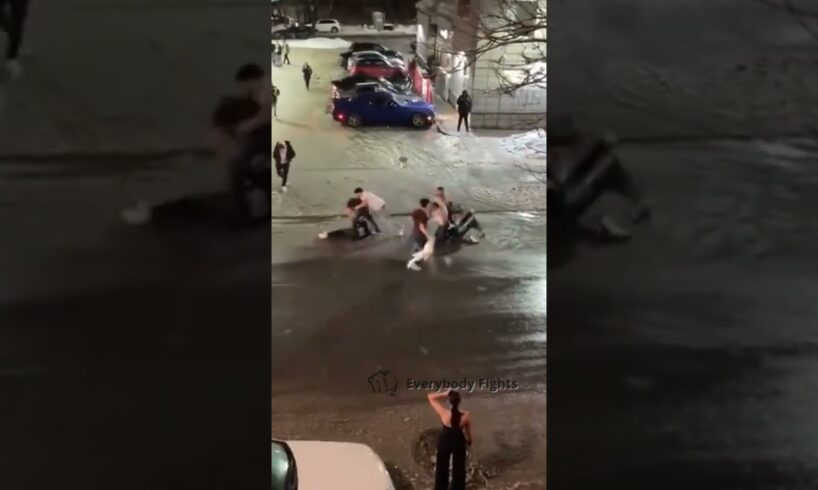 INSANE Street Fight Caught on Camera #shorts