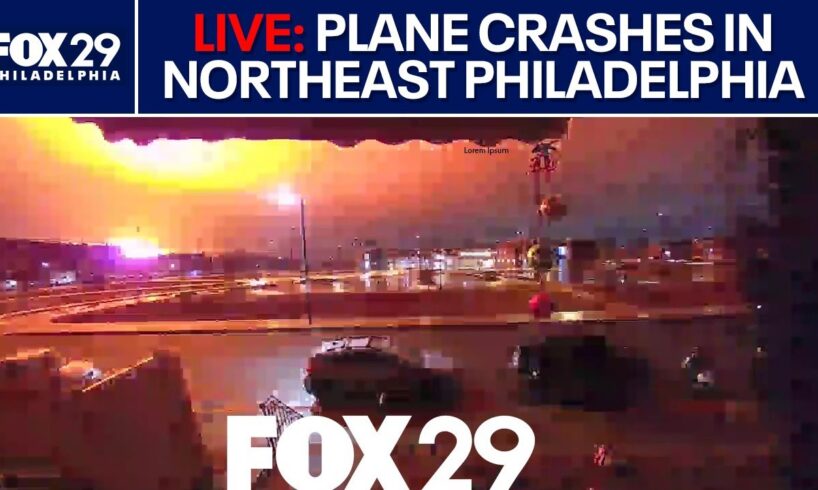 Philadelphia Plane Crash: Medical jet carrying 6 crashes; fireball engulfs homes