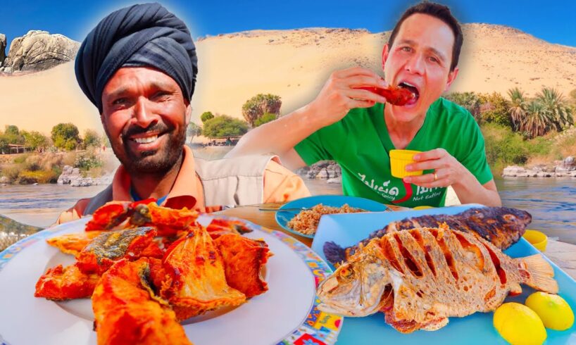 3,000 Year Egyptian Food!! Meet The Nile Fisher Man 🇪🇬