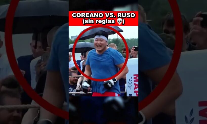 Así Pelea un Coreano SIN REGLAS😨🔥#mma