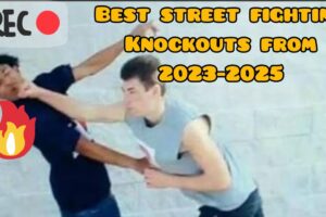 Best street fighting Knockouts |Power punches|2025|K.Os|Brutal shorts |