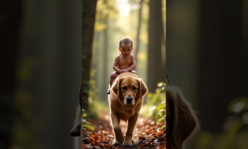 Dog Rescues Lost Baby In The Forest
