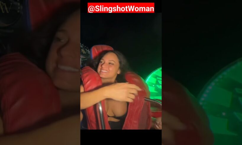 Funny ride 😅🥰 || Funny moments of slingshot ride #funny #shorts #trend #yt
