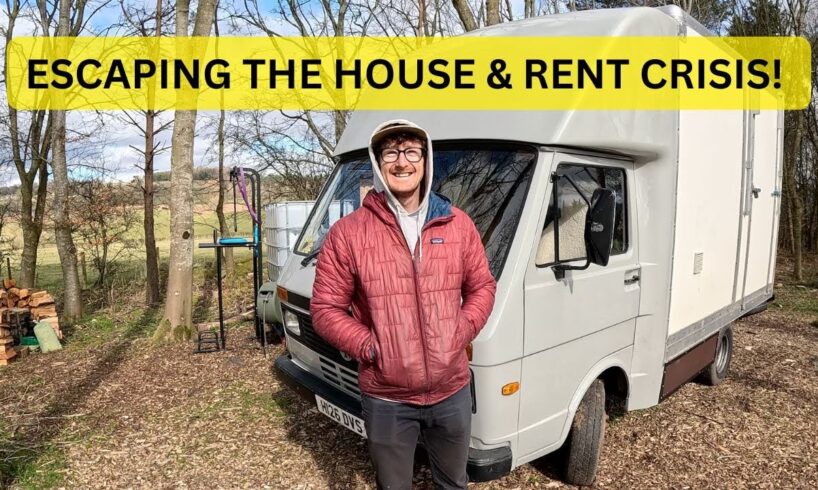 Living in an AWESOME £30k Self-Built Horsebox | Off-Grid Van Life
