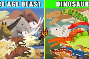 Prehistoric Animals vs Dinosaurs [S1] | Animal Animation