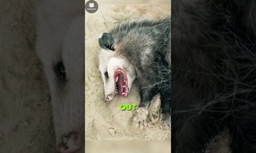 This Creature Unintentionally Pretends to be DEAD! 🦝💀😲