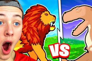 WILD ANIMALS vs DINOSAURS (who is stronger?)