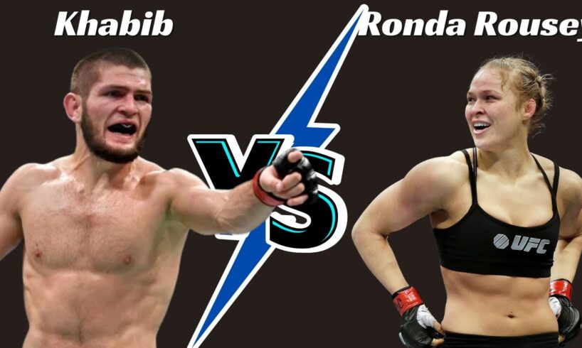 khabib🔥 vs Ronda Rousey🔥an imaginary Full UFC full fight today | #Bestfightstoryteller