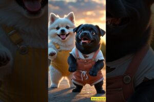 चिंटू का पलटवार! | Cute Puppies की मजेदार कहानी | Funny Dog Animation #shorts #doghero #doglover