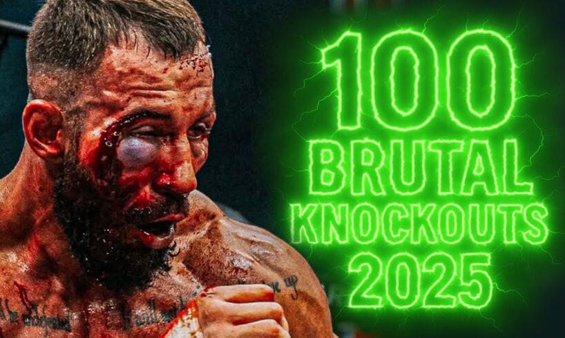 100 Most Brutal KO's Of 2025