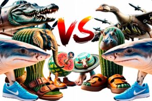 ALL Italian Brainrot AI Animals Battles | Fights Compilation