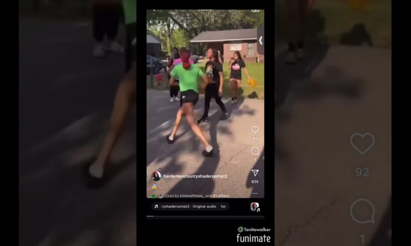 Girls hood fights