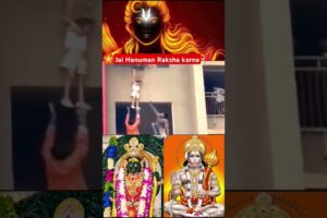 Jai Hanuman🚩Jai Bajrangbali 🏵️Accident sa bacha na🙏🏻 #hanuman #bajrangbali #hanumanchalisa #shorts